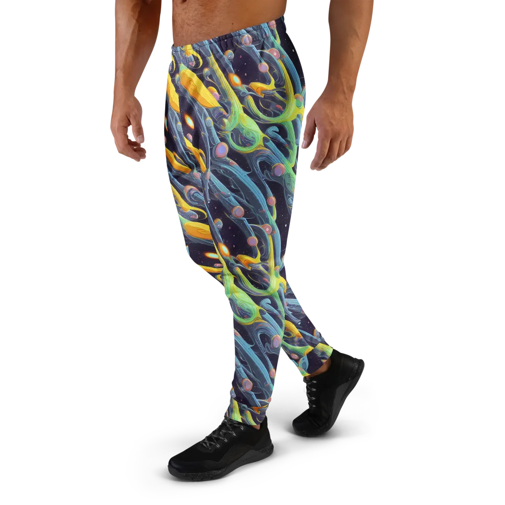 Interstellar Flow on Men's Joggers — Left