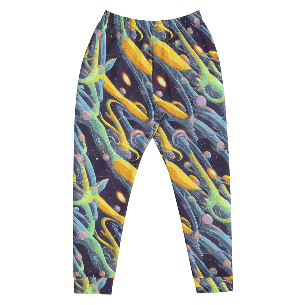 Interstellar Flow on Men's Joggers — Front