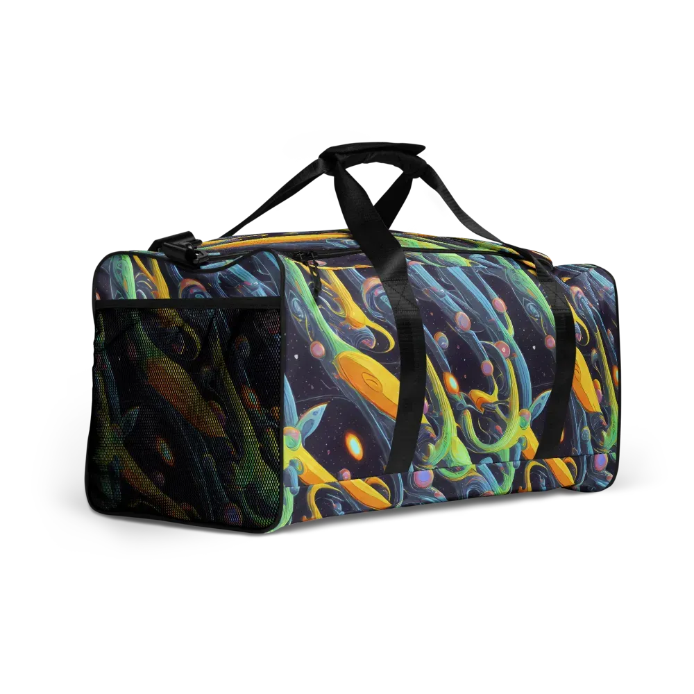 Interstellar Flow on Duffle Bag — Right Front