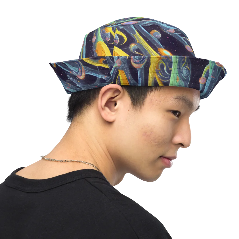 Interstellar Flow on Reversible Bucket Hat — Right Outside