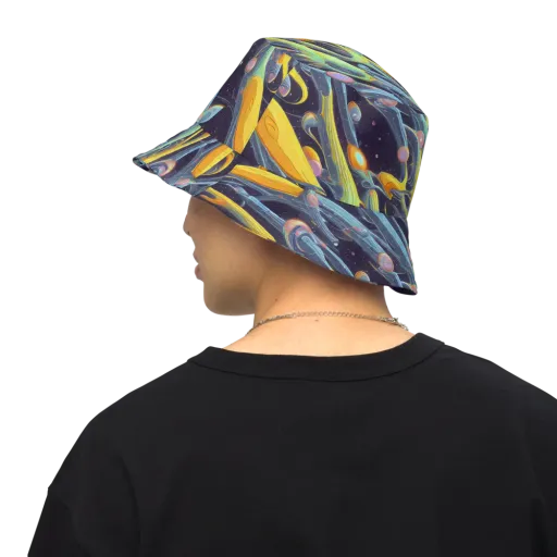 Interstellar Flow on a Reversible Bucket Hat