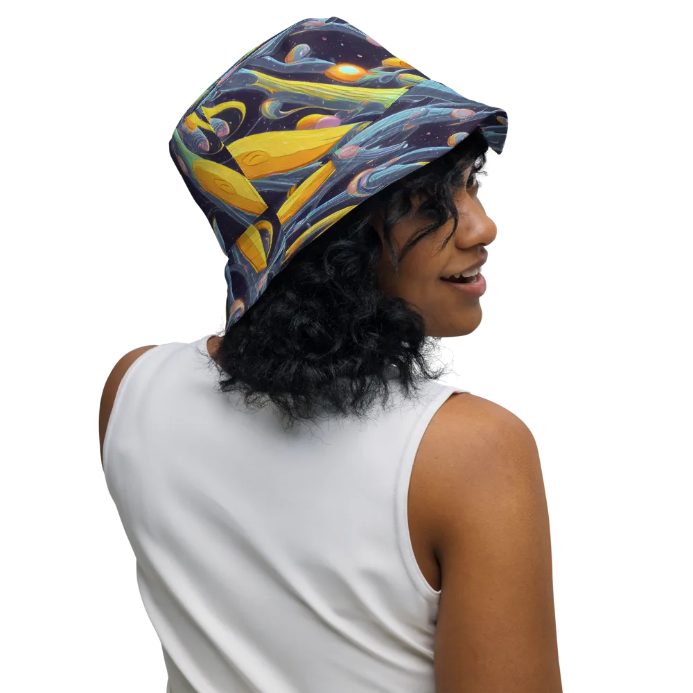 Interstellar Flow on Reversible Bucket Hat — Right Outside