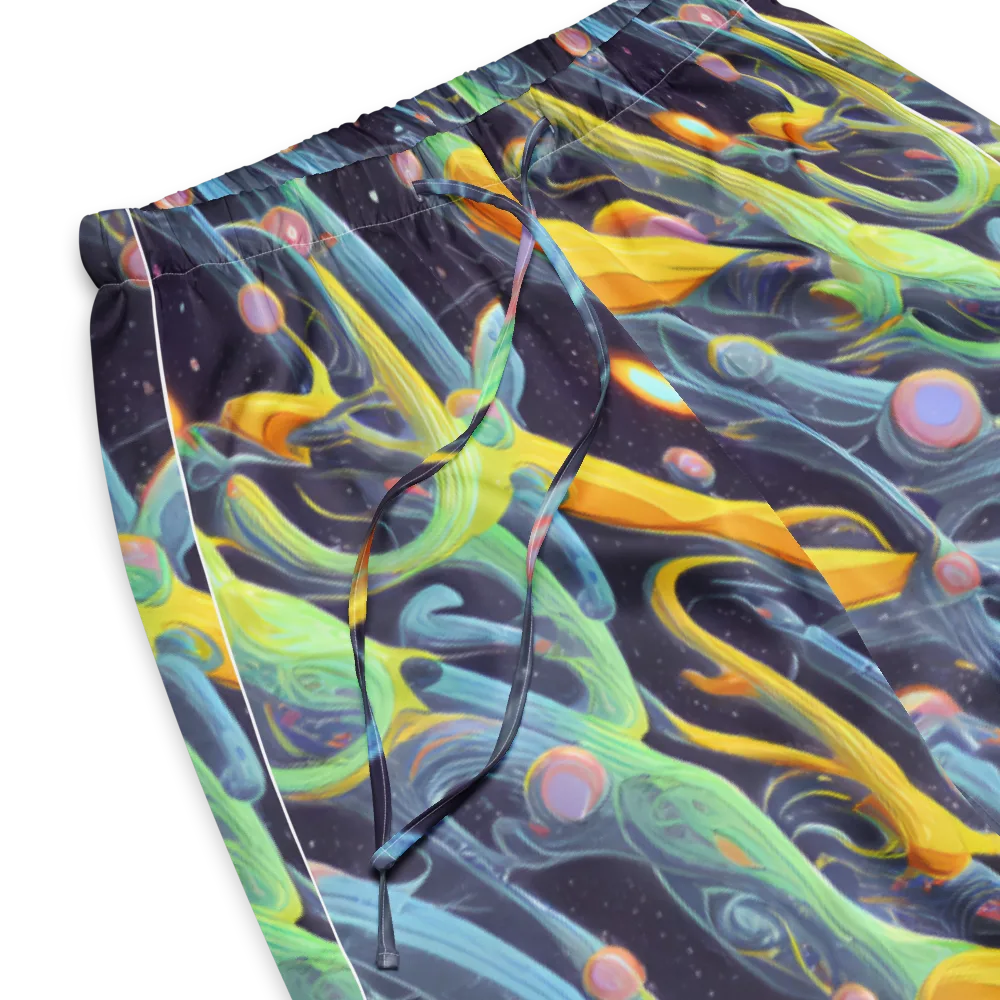 Interstellar Flow on Women's Pajama Pants — Product details