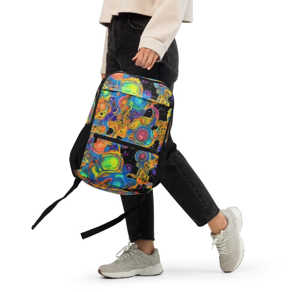 Rainbow Abyss on Utility Backpack — Front
