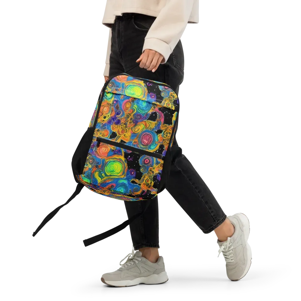 Rainbow Abyss on Utility Backpack — Front