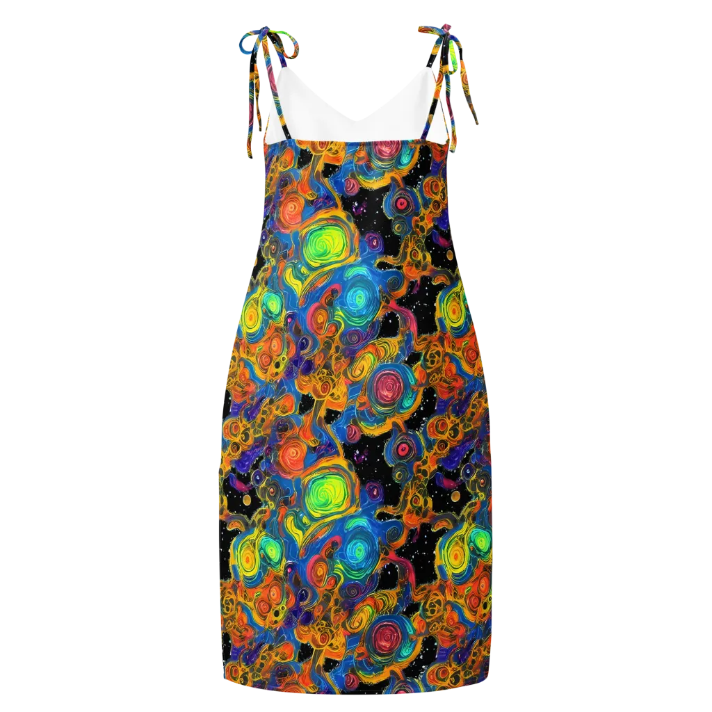 Rainbow Abyss on Slip Dress — Back