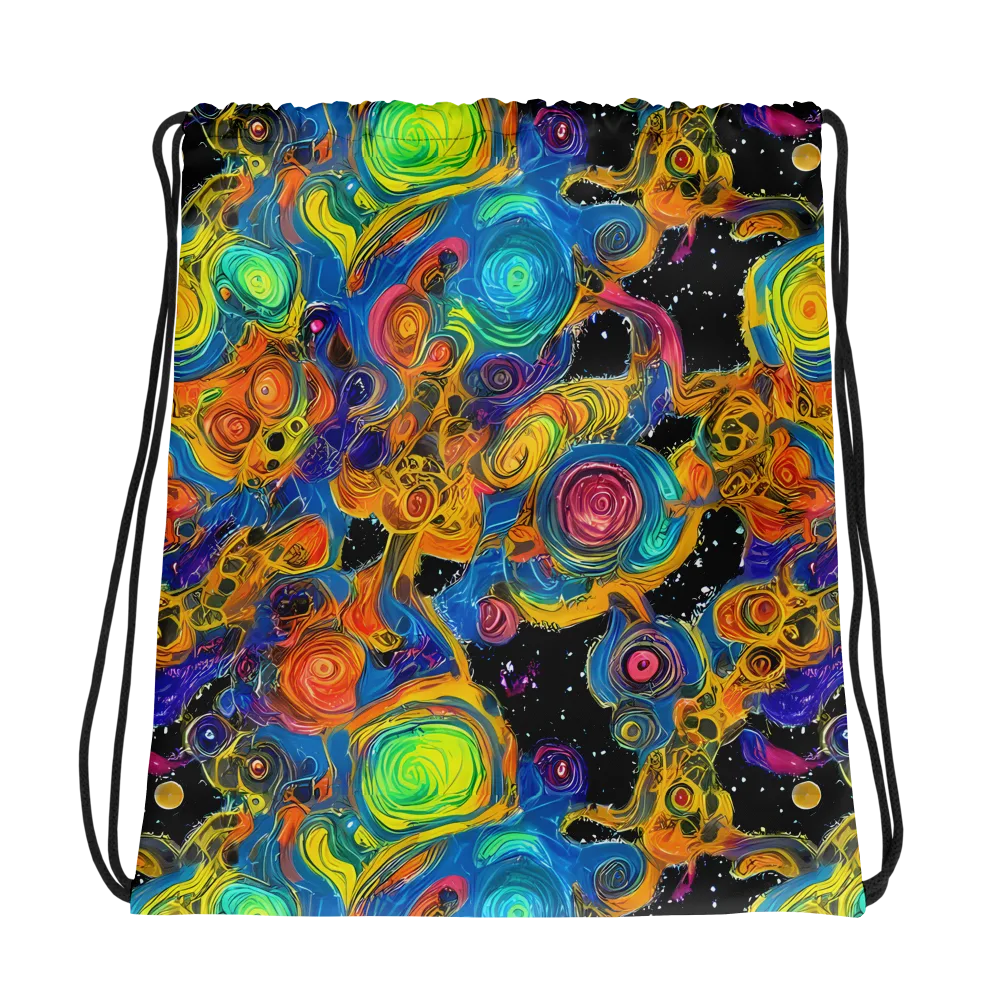 Rainbow Abyss on Drawstring Bag — Photo