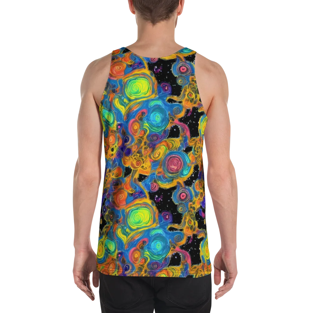 Rainbow Abyss on Men's Tank Top — Back