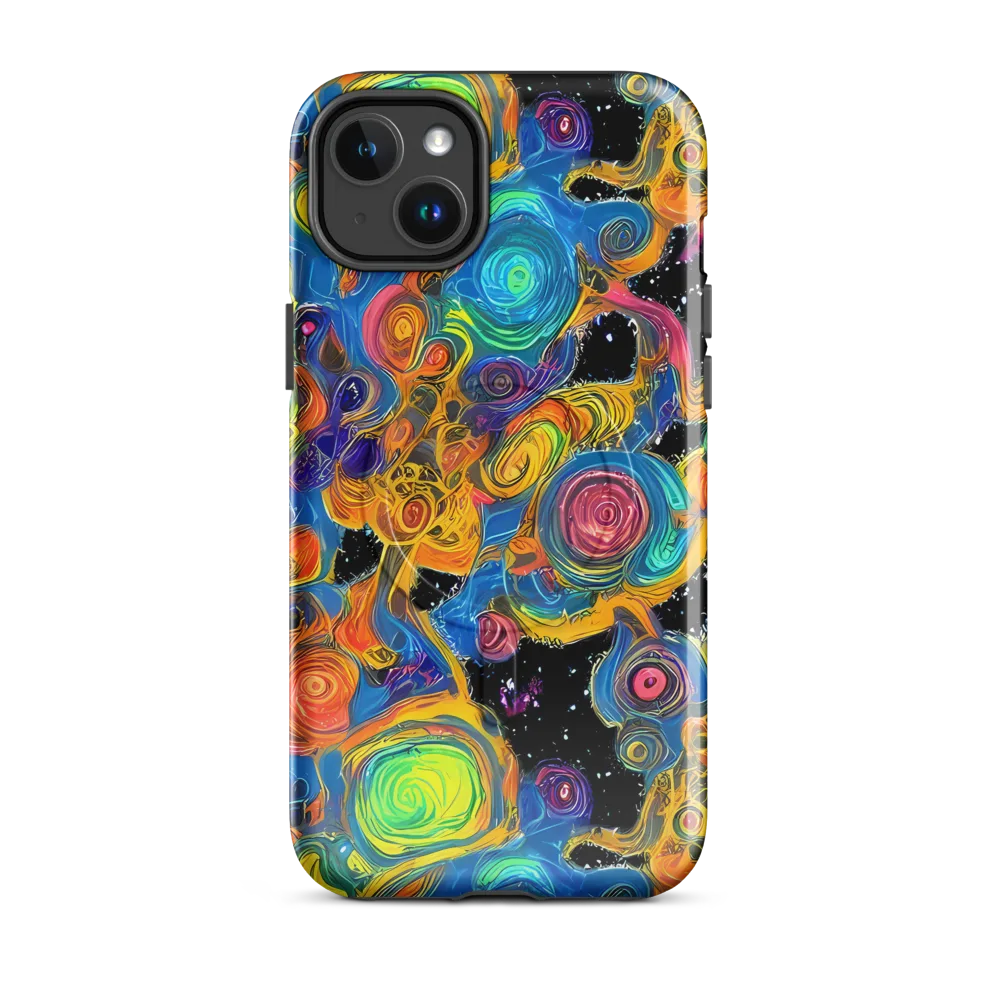 Rainbow Abyss on MagSafe Tough Case for iPhone® — Front