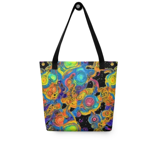 Rainbow Abyss on a Tote Bag