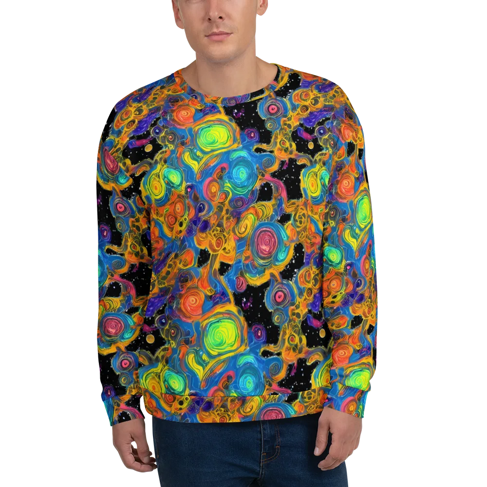 Rainbow Abyss on Sweatshirt — Front