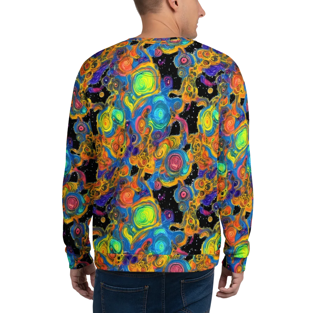 Rainbow Abyss on Sweatshirt — Back