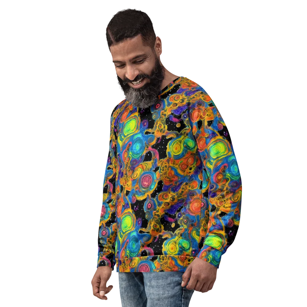 Rainbow Abyss on Sweatshirt — Left Front