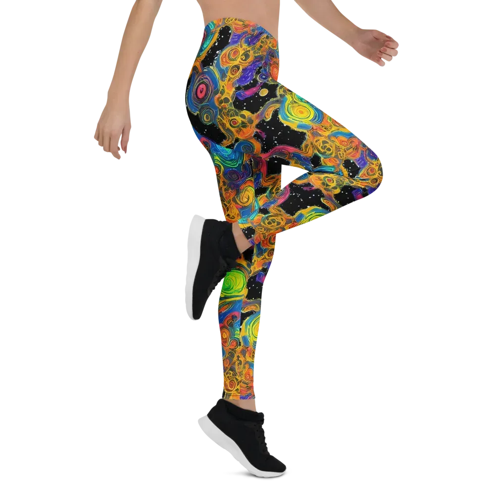 Rainbow Abyss on Leggings — Right