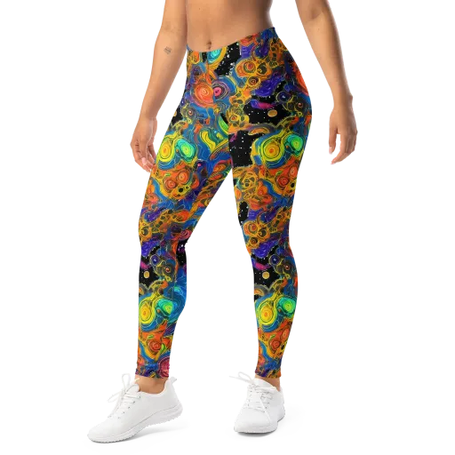 Rainbow Abyss on a Leggings