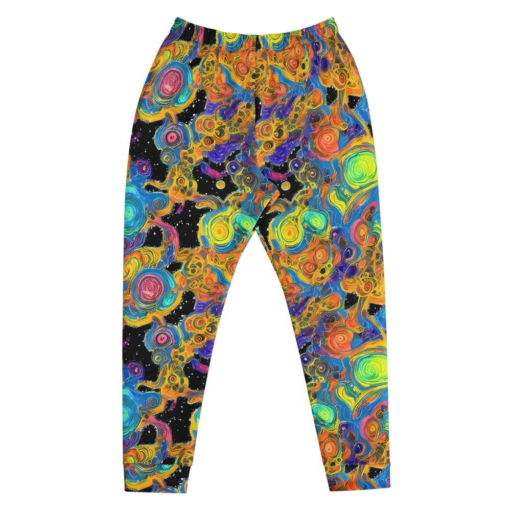 Rainbow Abyss on Men's Joggers — Front