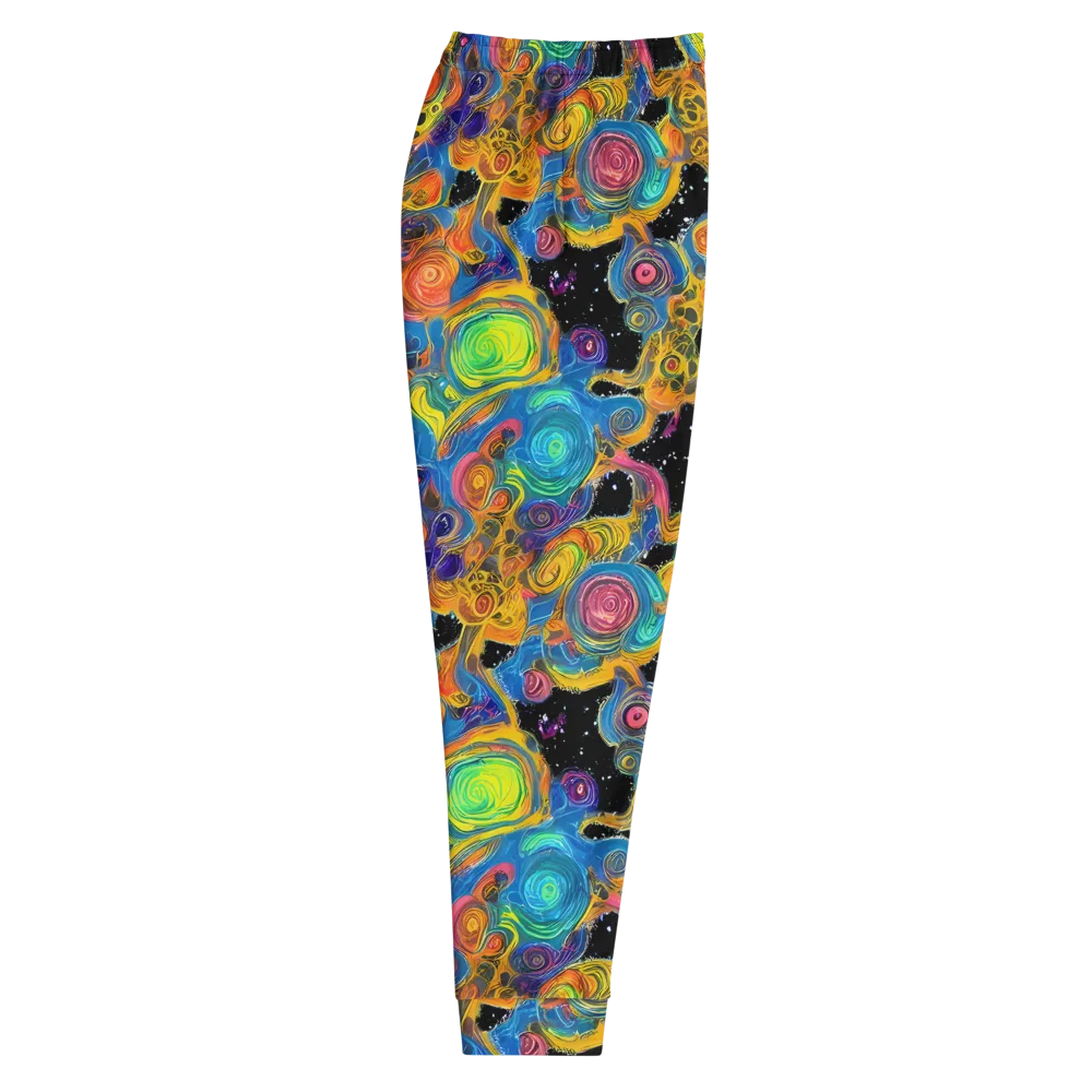 Rainbow Abyss on Men's Joggers — Right