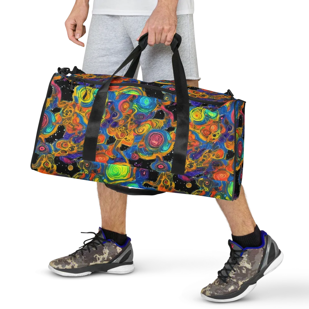 Rainbow Abyss on Duffle Bag — Front