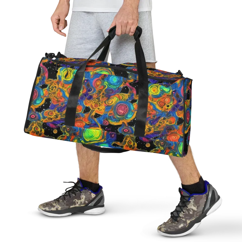 Rainbow Abyss on Duffle Bag — Front