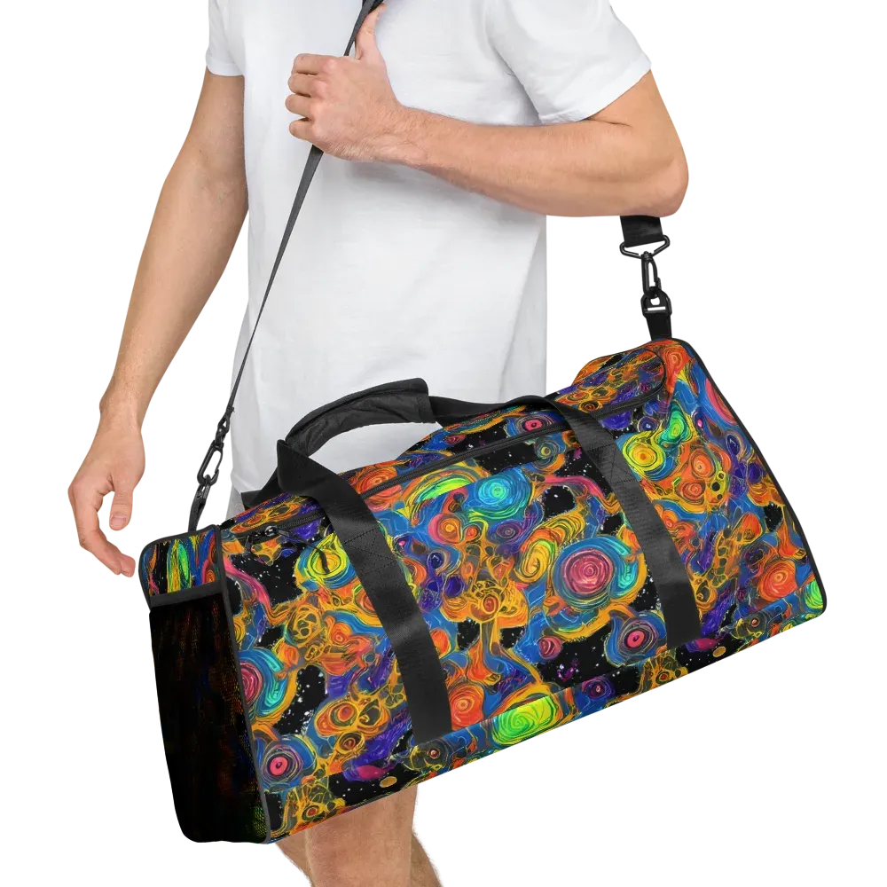 Rainbow Abyss on Duffle Bag — Right Front
