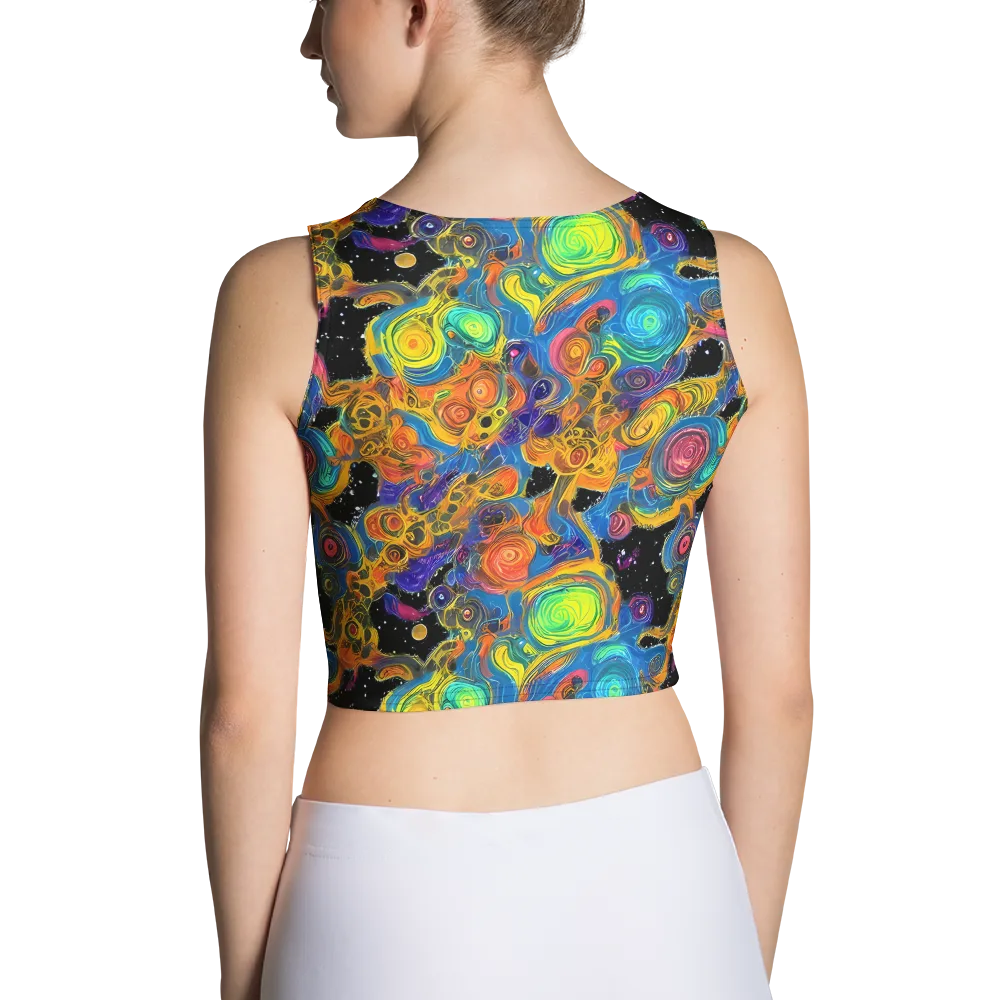 Rainbow Abyss on Crop Top — Back