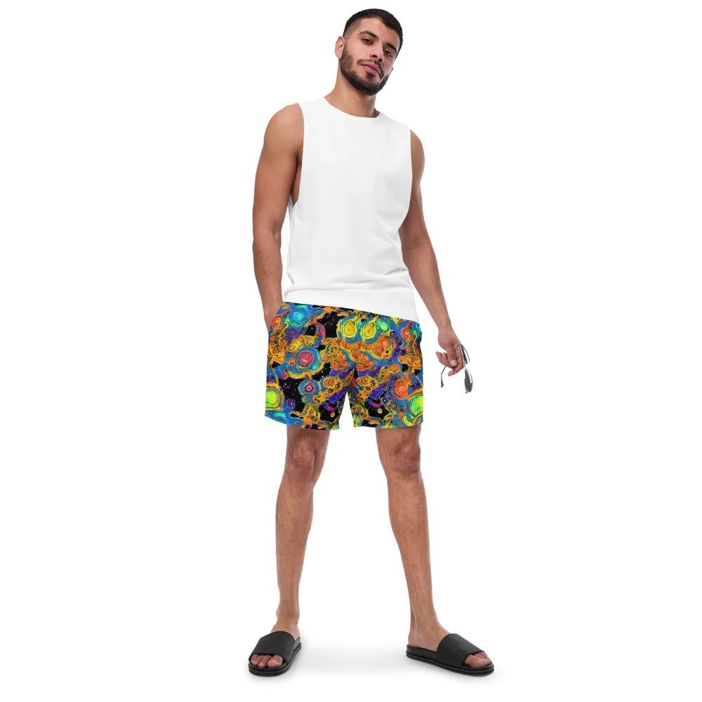 Rainbow Abyss on Swim Trunks — Front