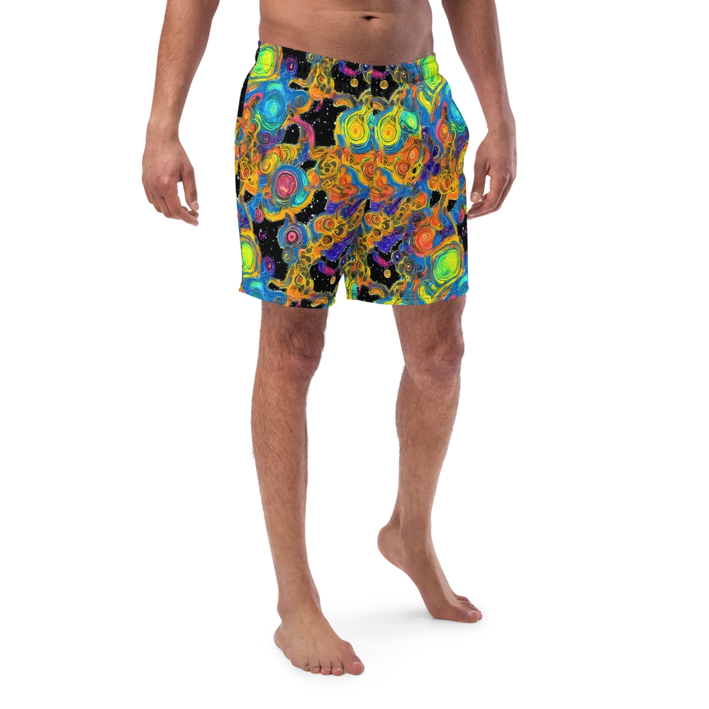 Rainbow Abyss on Swim Trunks — Front