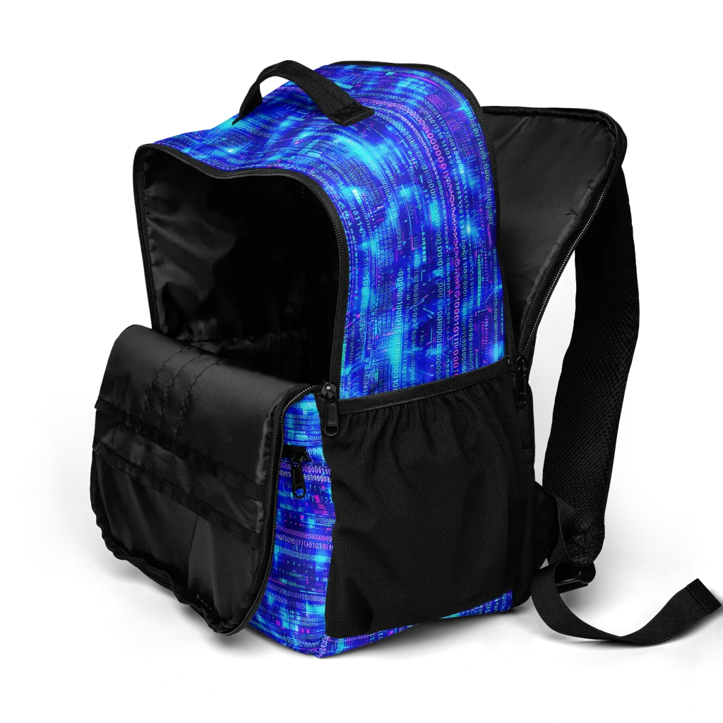 Neon Cipher on Utility Backpack — Product details 2