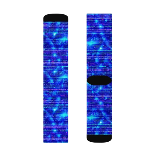 Neon Cipher on a Socks