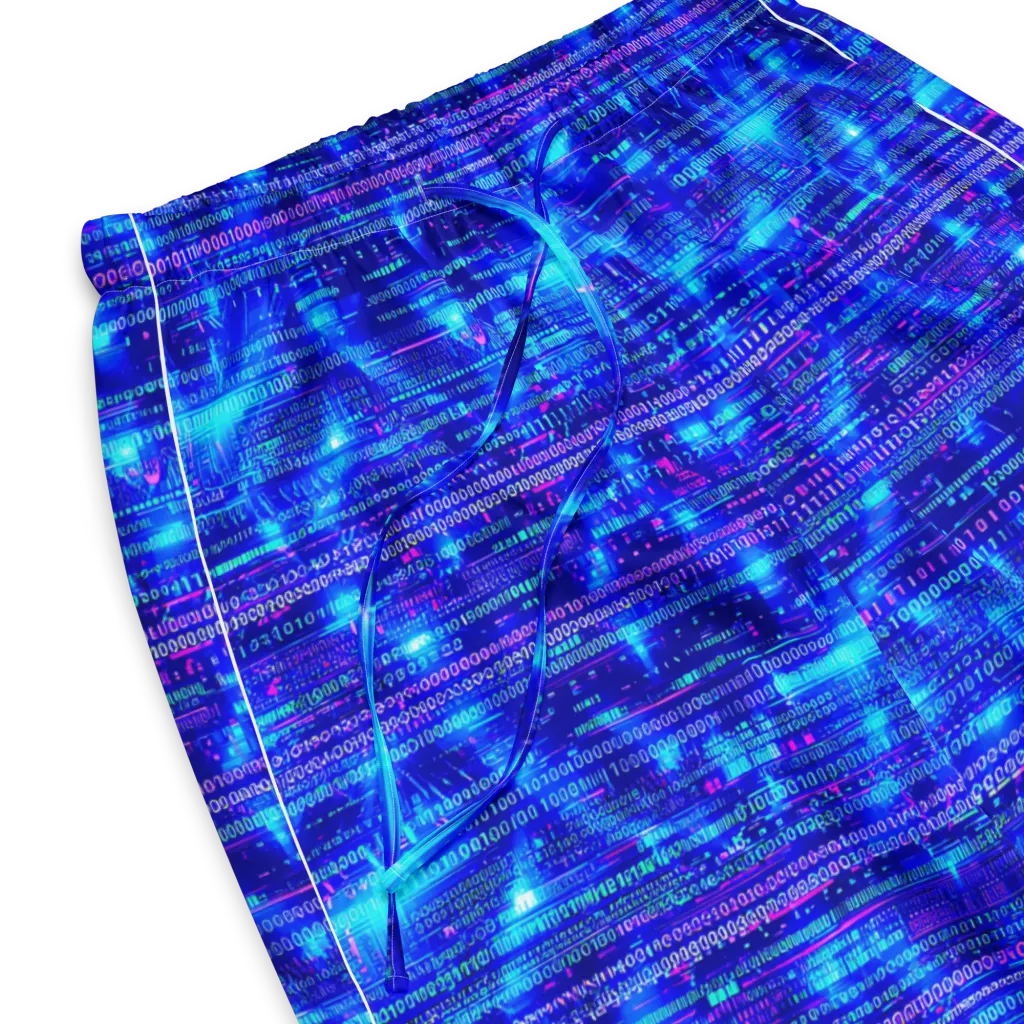 Neon Cipher on Women's Pajama Pants — Product details