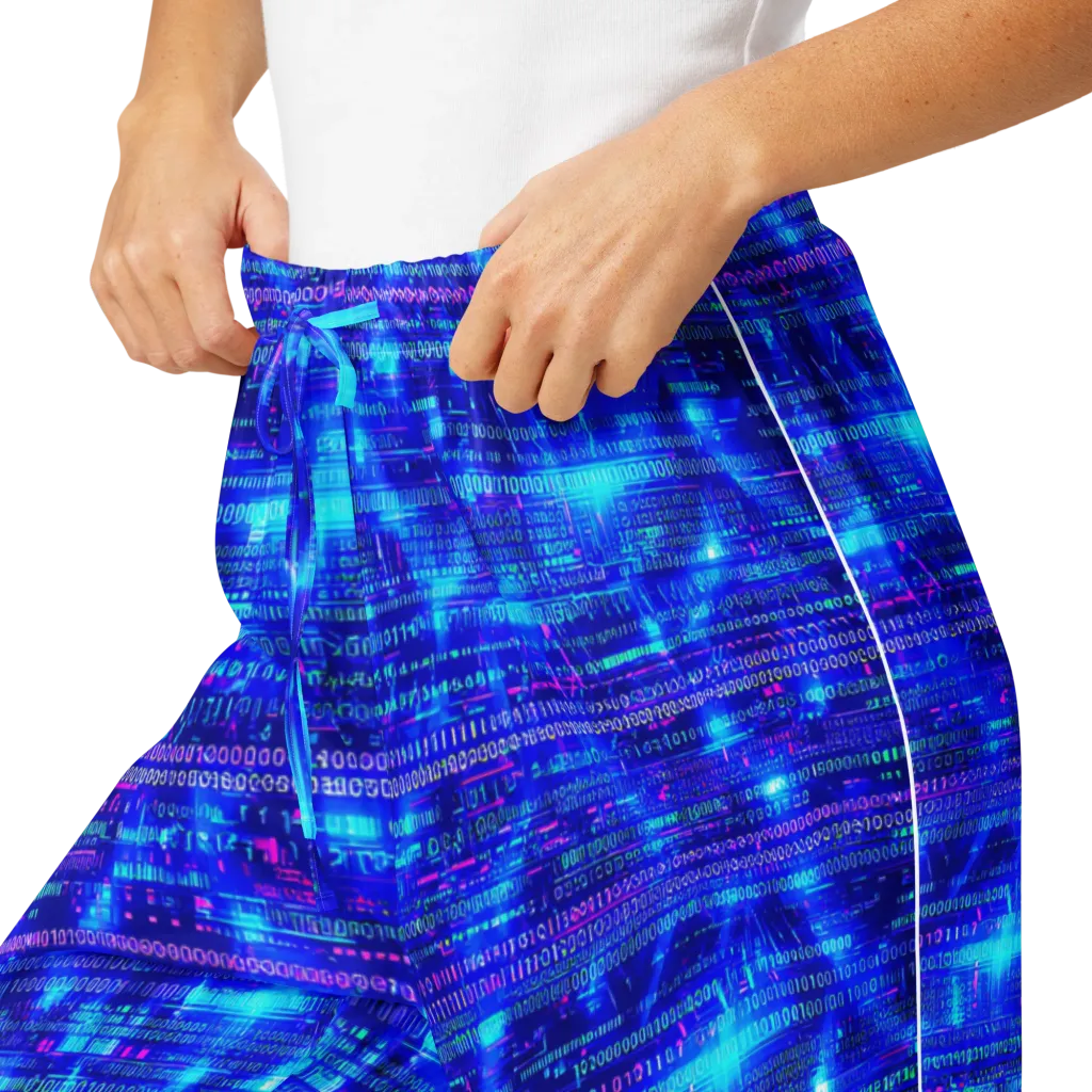 Neon Cipher on Women's Pajama Pants — Product details