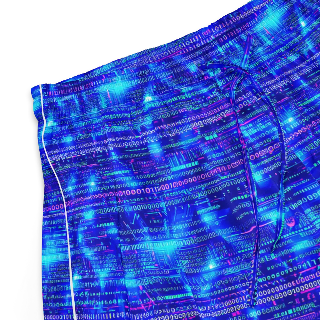 Neon Cipher on Women's Pajama Shorts — Product details
