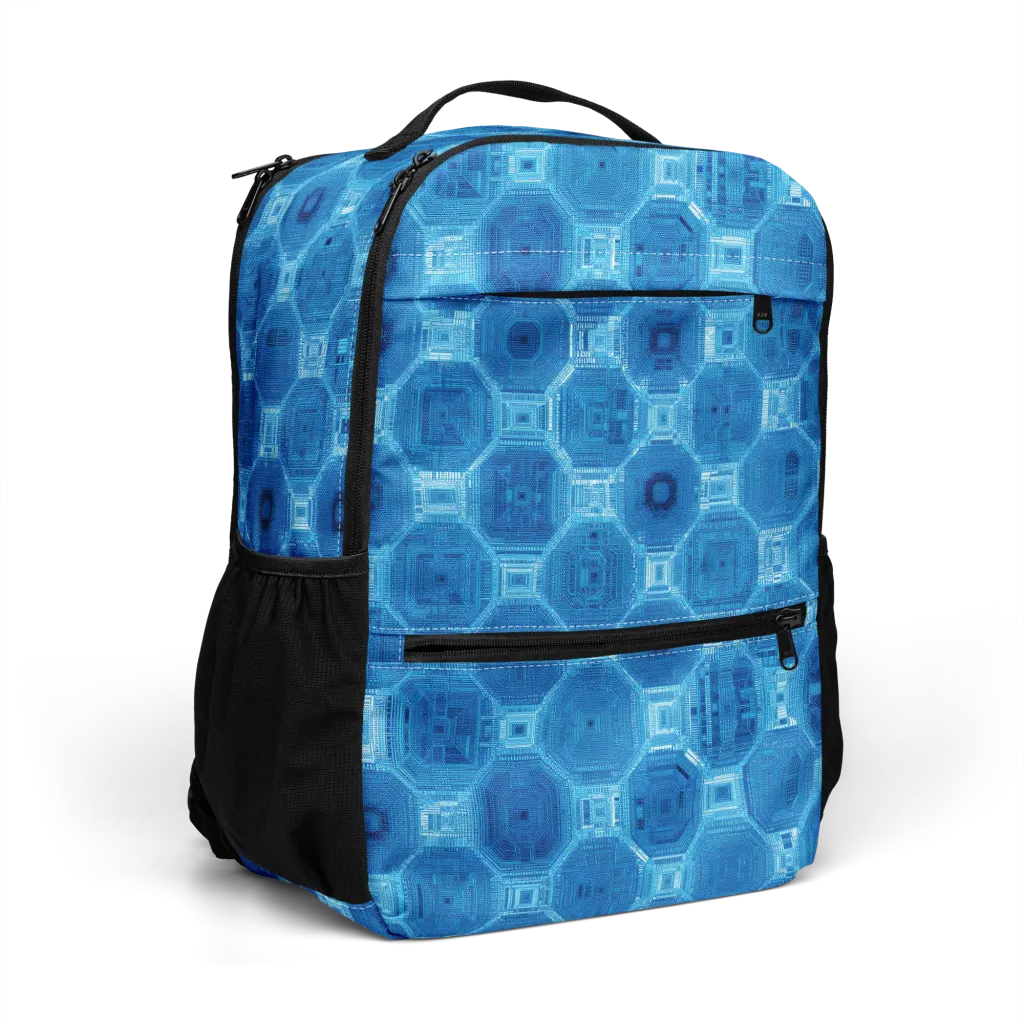Cobalt Circuit on Utility Backpack — Right Front