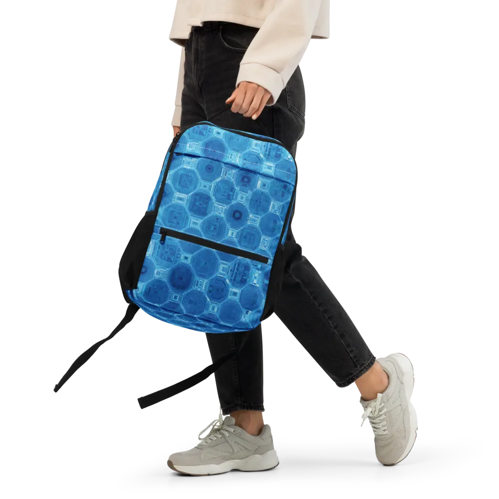 Cobalt Circuit on Utility Backpack — Front