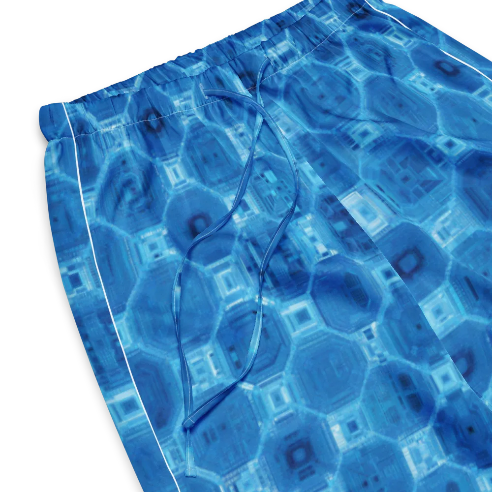 Cobalt Circuit on Women's Pajama Pants — Product details