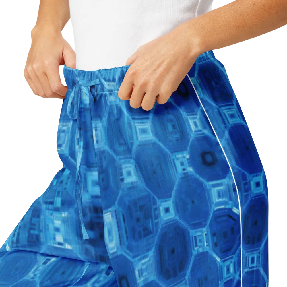 Cobalt Circuit on Women's Pajama Pants — Product details