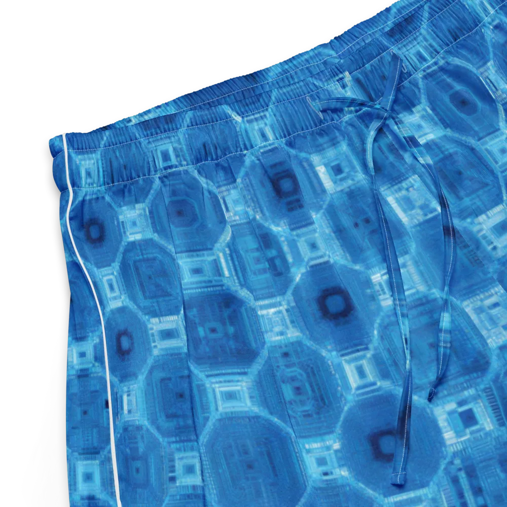 Cobalt Circuit on Women's Pajama Shorts — Product details