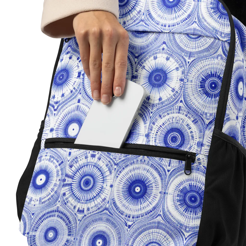 Indigo Circuit on Utility Backpack — Product details