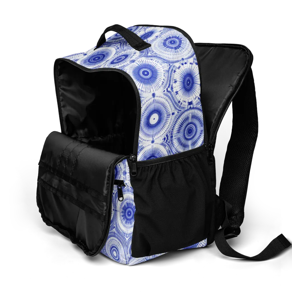 Indigo Circuit on Utility Backpack — Product details 2