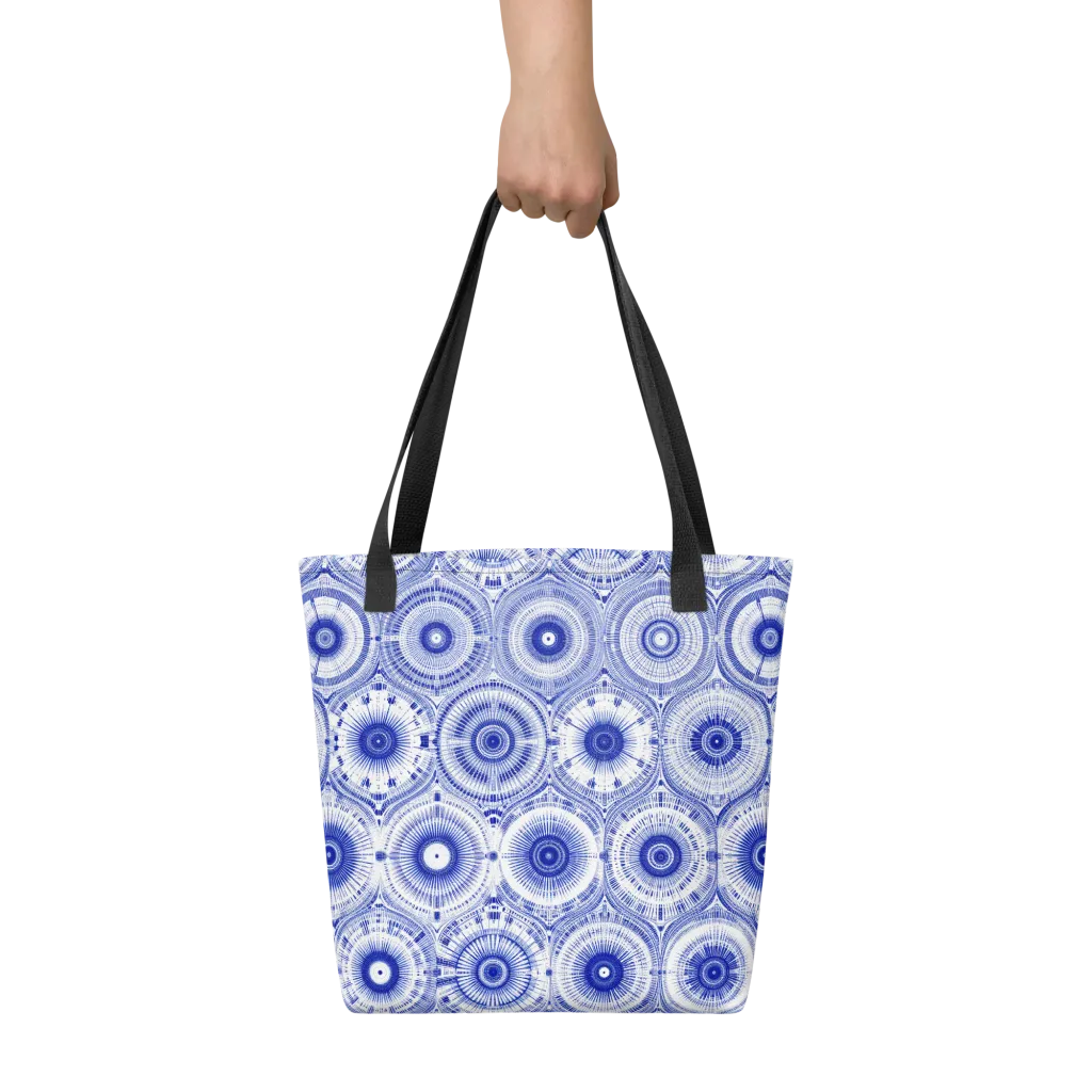 Indigo Circuit on Tote Bag — Front
