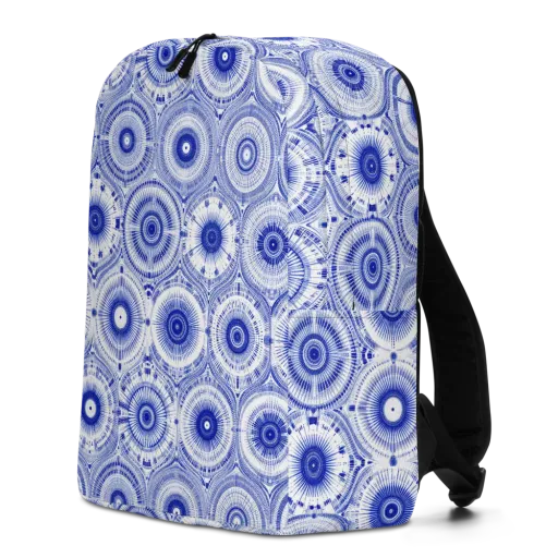 Indigo Circuit on a Minimalist Backpack