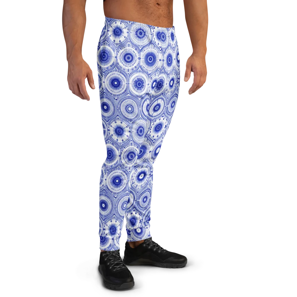 Indigo Circuit on Men's Joggers — Right