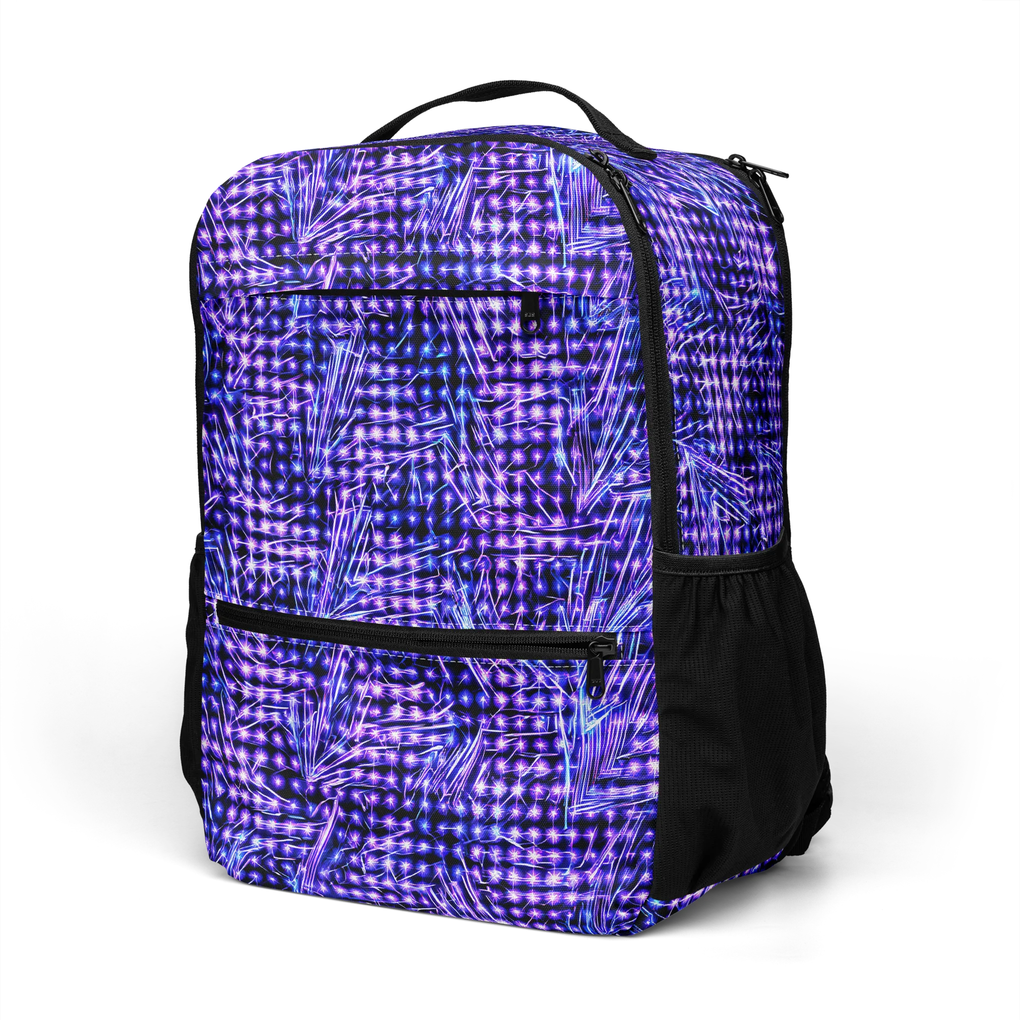 Ultraviolet Circuit on Utility Backpack — Left Front