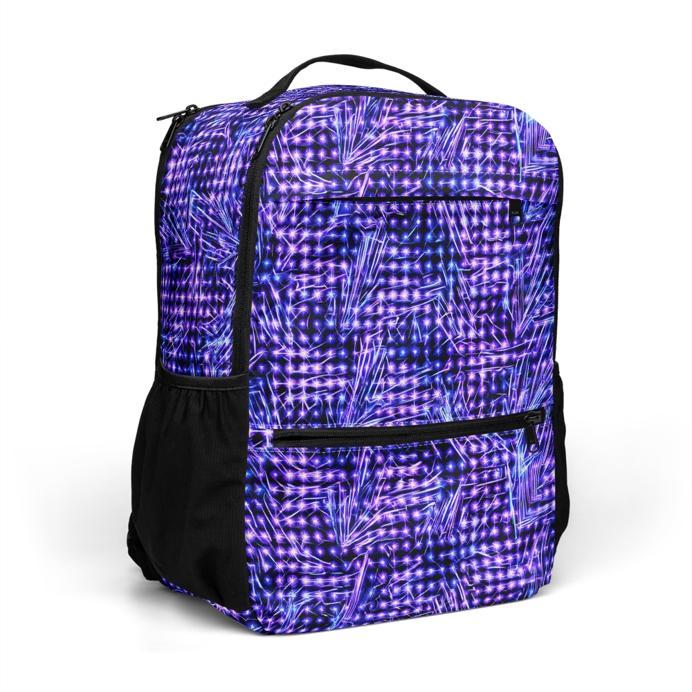 Ultraviolet Circuit on Utility Backpack — Right Front