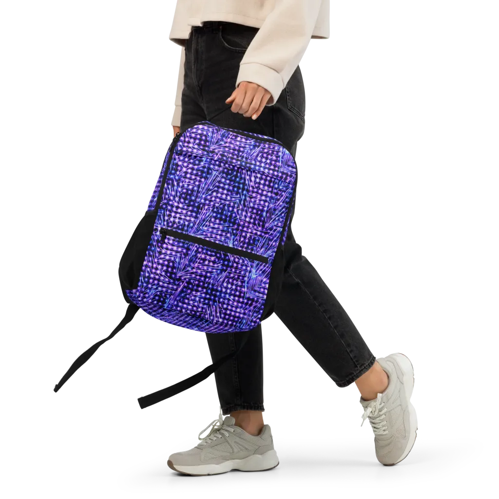 Ultraviolet Circuit on Utility Backpack — Front