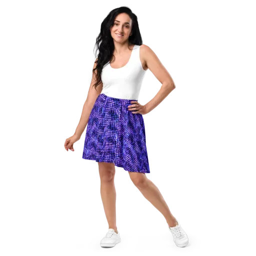 Ultraviolet Circuit on a Skater Skirt