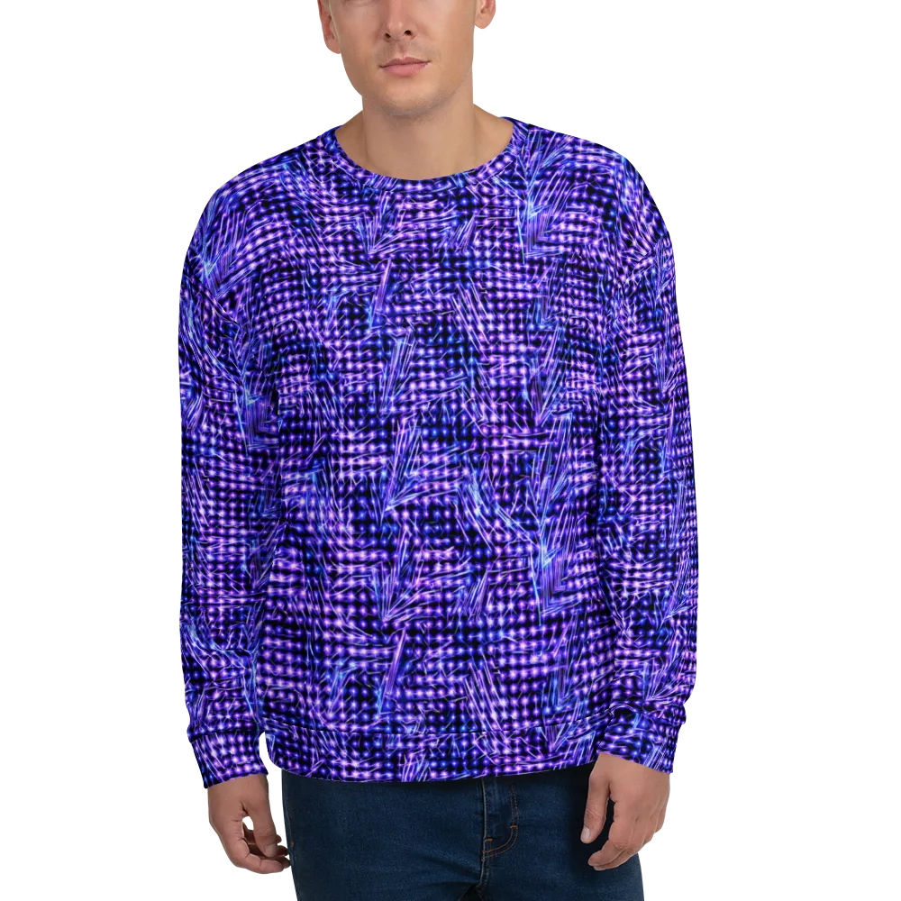 Ultraviolet Circuit on Sweatshirt — Front