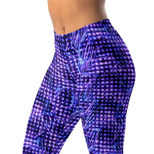Ultraviolet Circuit on a Leggings