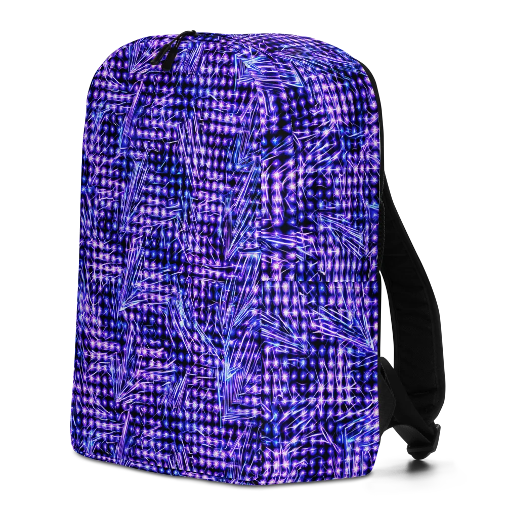 Ultraviolet Circuit on Minimalist Backpack — Left