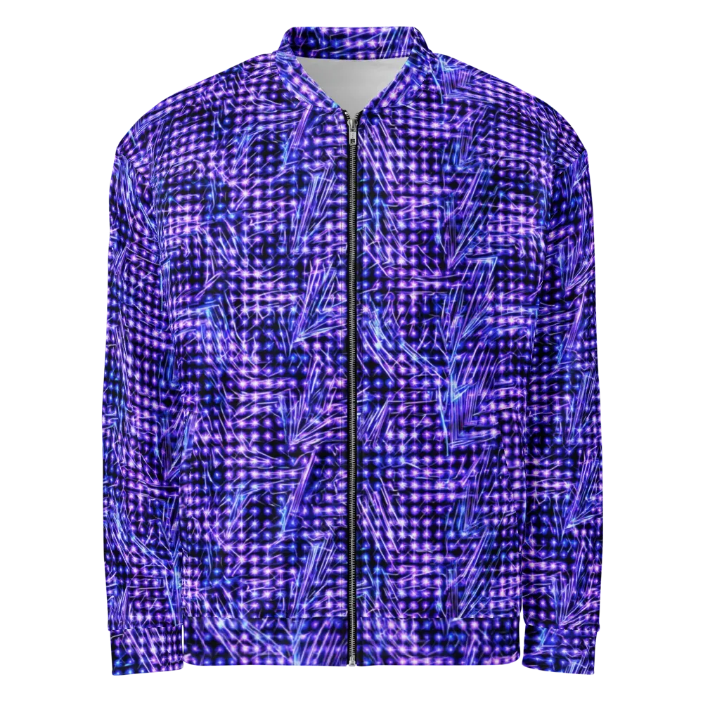 Ultraviolet Circuit on Bomber Jacket — Front